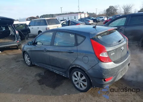 2012 Hyundai Accent Se z USA, uszkodzony, nr VIN KMHCU5AE8CU050484